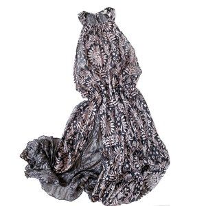 Elegant Floral Maxi Dress